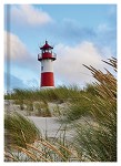 A5 notitieboek 
blanco
'Vuurtoren'